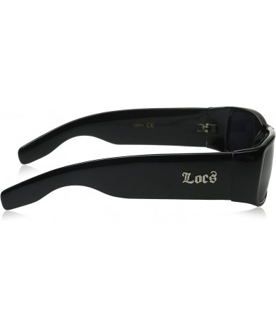 Square Sunglasses Hardcore Black 0103 - Gloss Black - CS115N7KO0N $18.64