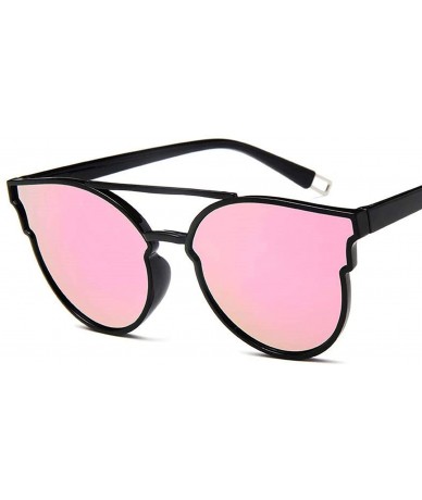 Square Vintage erfly Sunglasses Women Luxury Plastic Ocean Lens Sun Glasses Classic Outdoor Oculos De Sol Gafas - Red - C1197...
