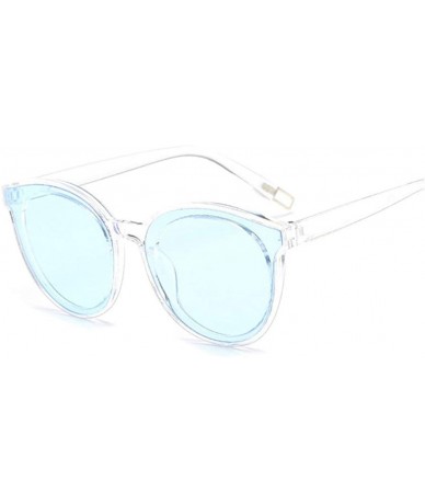 Cat Eye fashion cat eye glasses sunglasses women blue sea sun glasses lady - C4 - C418WAXXQ4Y $19.70