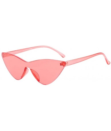 Round Unisex Vintage Eye Sunglasses Retro Eyewear Fashion Radiation Protection Transparent Round Super Retro Sunglasses - C21...