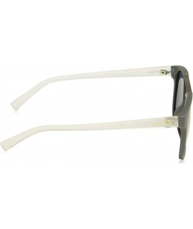 Round Men's N3637sp Round Sunglasses - Matte Grey/Grey Polarized - CQ18Q9CSGHY $39.30