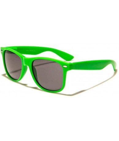Wayfarer Classic Retro Sunglasses with UV Protection - Green - CQ18IA4WKK7 $11.82