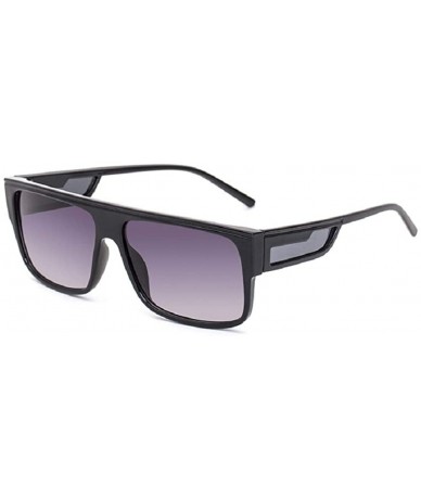 Square Fashion Sunglasses Designer Glasses Eyewear - CJ197IES2LY $18.07