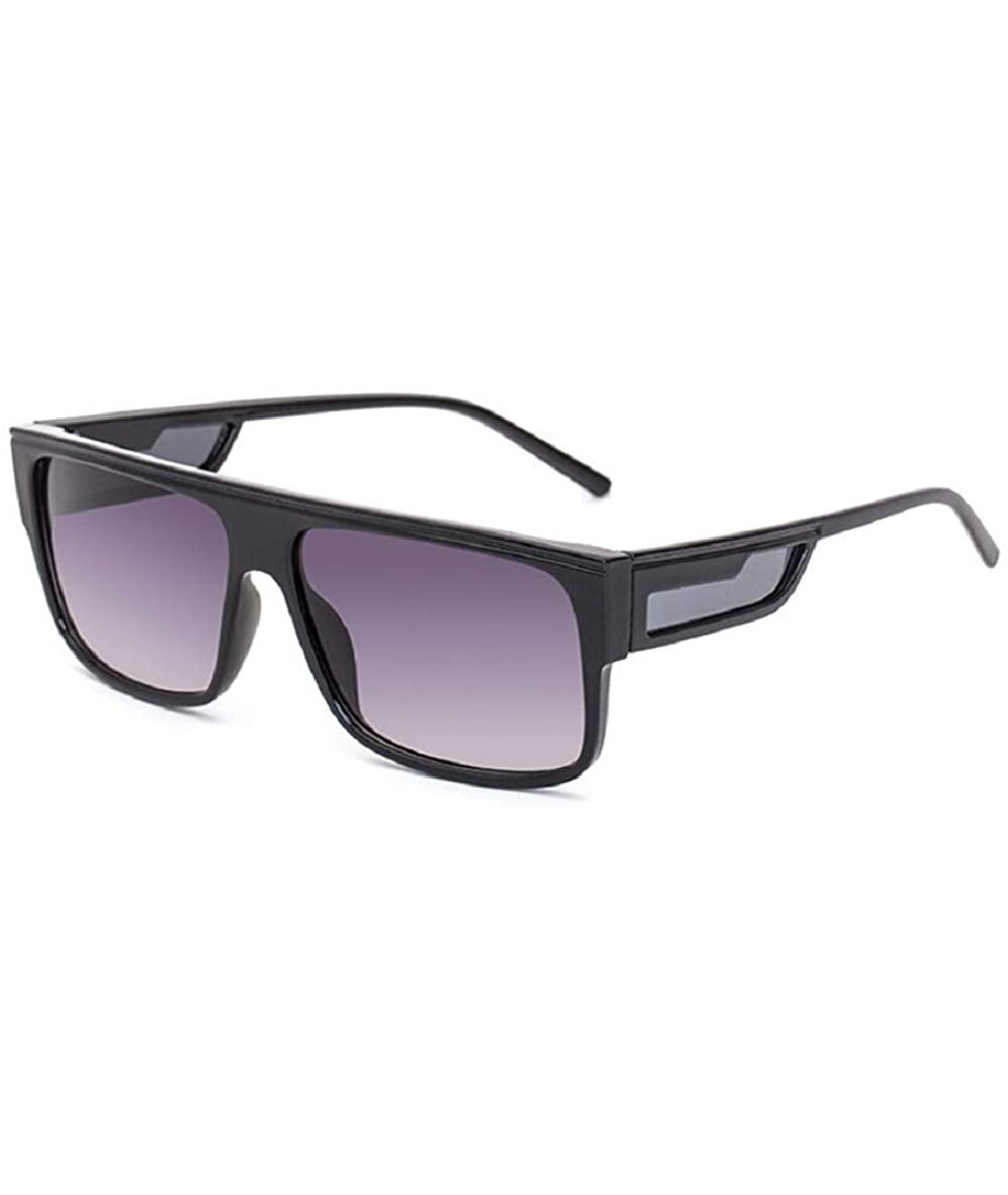 Square Fashion Sunglasses Designer Glasses Eyewear - CJ197IES2LY $18.07