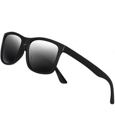 Aviator Polarized Sunglasses for Men TR90 Unbreakable Mens Sunglasses Driving Sun Glasses For Men/Women - CN18G3DY3NZ $30.06