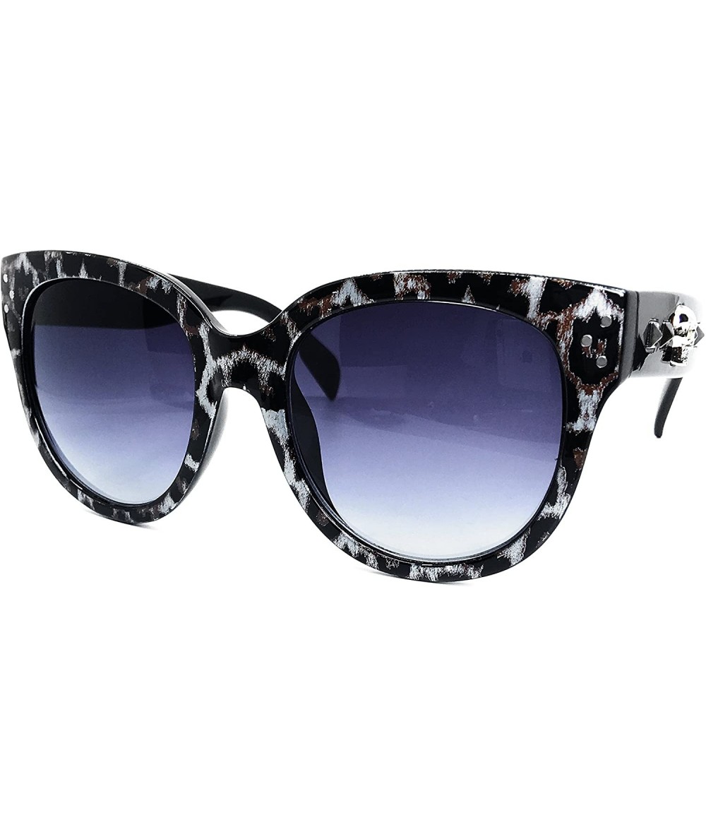 Oversized 5207 Premium Oversize XXL Men Women Brand Designer harley bike Style Retro Vintage Spike punk gotica Sunglasses - C...