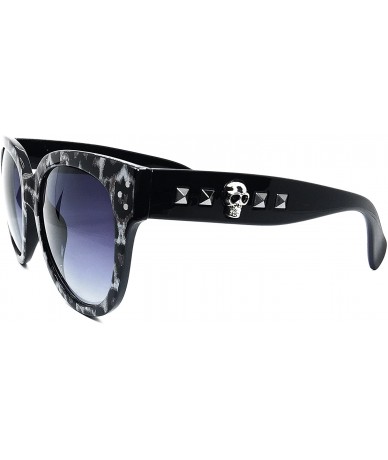 Oversized 5207 Premium Oversize XXL Men Women Brand Designer harley bike Style Retro Vintage Spike punk gotica Sunglasses - C...