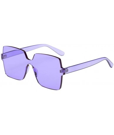 Aviator Women Men Fashion Vintage Big Frame Sunglasses Eyewear Retro Unisex Luxury Accessory (Multicolor) - C0195N23S7D $18.56