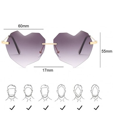 Sport Retro 80s Ladies Irregular Shape Sunglasses for Travel Vacation Sunshine - Pink - CF18DLWR3SD $12.26