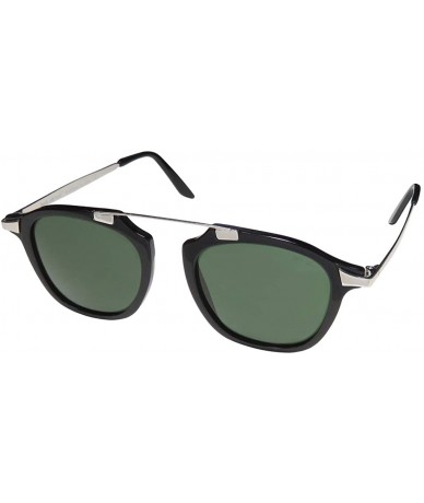 Rectangular Nabil Womens/Ladies Designer Full-rim 100% UVA & UVB Lenses Sunglasses/Shades - Black - CW193Q92SOR $41.64