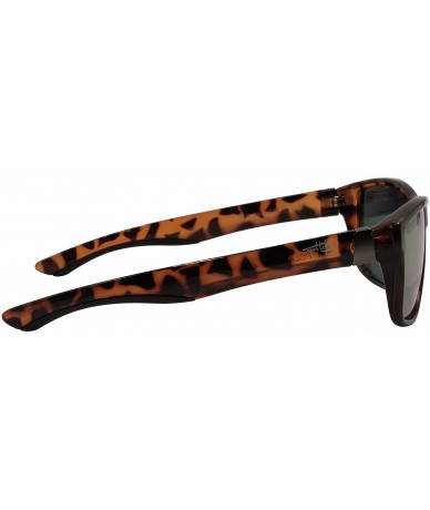 Sport Men's Sanibel Polarized Wayfarer Sunglasses - Tortoiseshell - CI18MCMRS5K $20.38