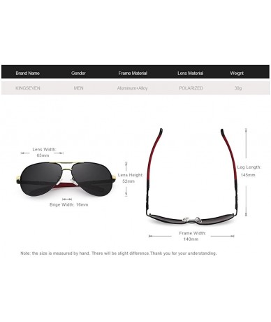 Oval Men's Polarized Sun Glasses Ultra Light Fashion - Gold/Gray - CB186REQQD2 $21.09