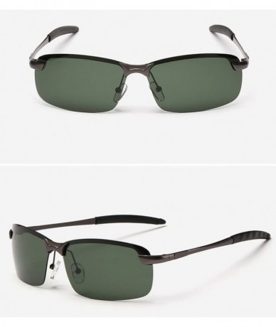 Sport Polarized Sunglasses Photochromic Protection - Coffee - CN199ONM8RR $11.11
