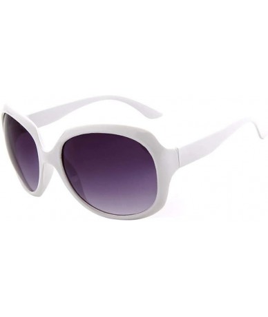 Square Oversized Square Sunglasses Women Vintage UV Protection Irregular Brand Designer Shades - H - CX18T468OIE $11.38