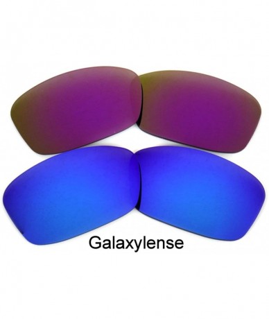 Oversized Replacement Lenses Hijinx Purple&Red Color Polorized-2 Pairs FREE S&H. - Purple&blue - CX127YNYSMD $11.84
