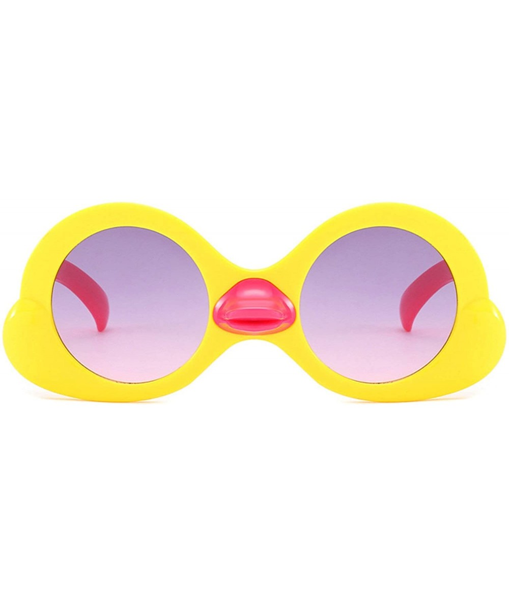 Sport Retro Classic Cute Duck Sunglasses for Women PC Resin UV400 Sunglasses - Style-c6 - CC18SZUEI92 $17.55