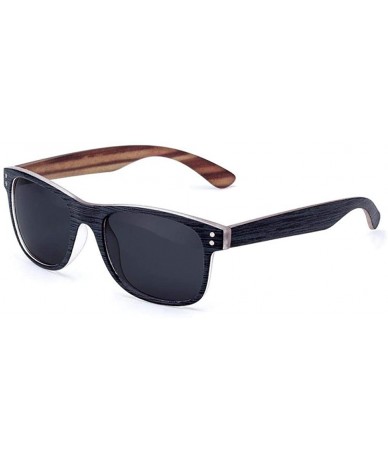 Square Sunglasses Men Polarized Classic Fashion Retro Square Sun Glasses ZMCB0024-02 - Zmcb0024-01 - C618YR3M5EE $15.45