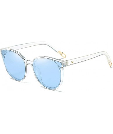 Cat Eye Polarized Sunglasses Men Women Luxury Retro Sun Glasses Outdoors-Cat Eye Frame - E - CA190ECRA4L $34.24
