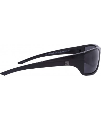 Square Turbine Men's Polarized Sport Sunglasses- Wrap-Around Frame- 100% UV Protection Rectangular 5-Layer TAC Lens - CW197CW...