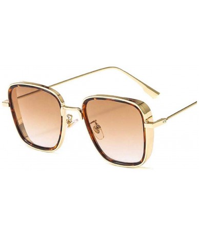 Semi-rimless Luxury Kabir Singh India Movie Sunglasses Men Women Square Gold Frame Cool Shades Red Sun Glasses Male Female - ...