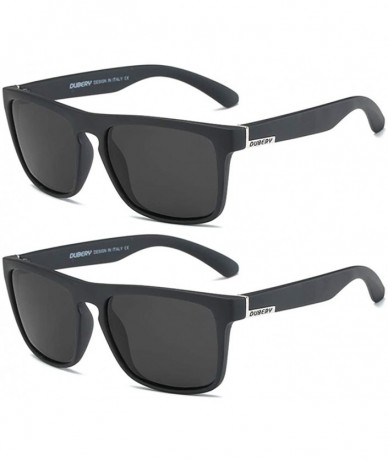 Aviator Classic Polarized Sunglasses for Men Women Retro 100% UV Protection Driving Sun Glasses D731 - CM198G9UE57 $42.84