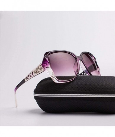 Aviator 2019 New Large Frame Designer Sunglasses Women's Fashion Mirror C5 - C3 - CW18YZXCH8Q $10.60
