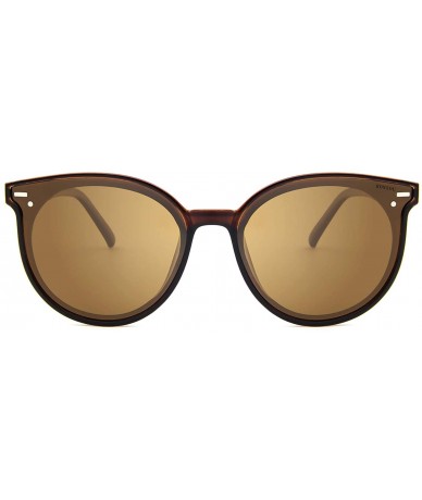 Sport Fashion Cat Eye Polarized Sunglasses for Men and Women Vintage Designer UV Protection Sun Glasses - CS18T9U4204 $13.46