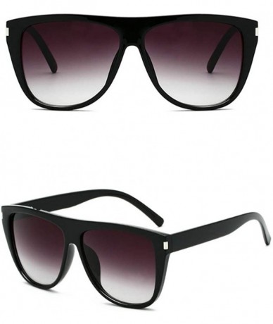 Oversized Oversized Sunglasses Women Retro Frames Sunglasses Women Fashion Big Glasses - CY198QKA6I2 $70.49