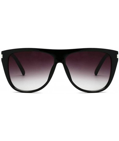 Oversized Oversized Sunglasses Women Retro Frames Sunglasses Women Fashion Big Glasses - CY198QKA6I2 $70.49
