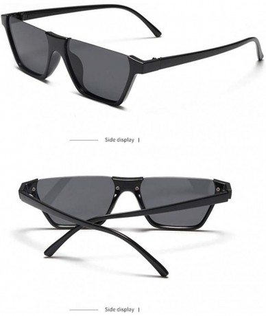 Oversized Women's HOT Fashion Polarized Sunglasses Female Ultra Light Retro Eyewear - Black - CH18OAW8EMT $10.46