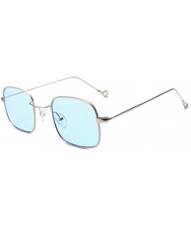 Rimless Quadrate Sunglasses Integrated Girlfriend - CY18ROYNZWR $13.75