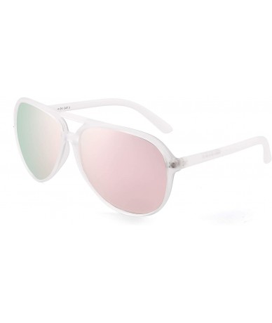 Sport Polarized Aviator Sunglasses Men Women Oversize Plastic Driving Glasses - CR18TMRE77A $27.01