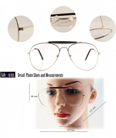 Round Minimalist Metal Round Clear Eyeglasses UV Protection A068 A118 - Clear - CZ189IND5U0 $19.68