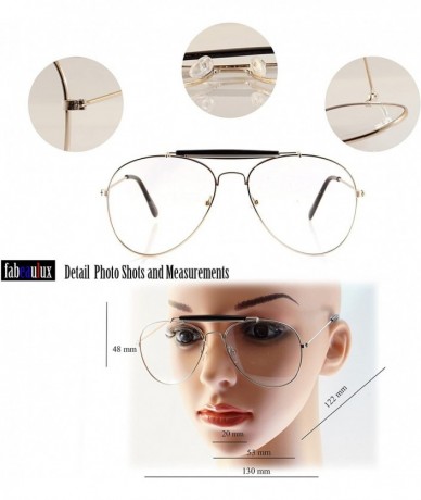 Round Minimalist Metal Round Clear Eyeglasses UV Protection A068 A118 - Clear - CZ189IND5U0 $9.34