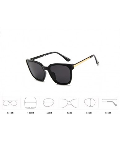 Goggle Classic Polarized Sunglasses resistance Mirrored - Red - CF196EZIMTQ $15.20