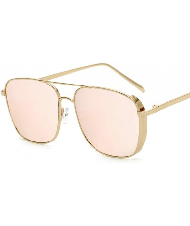 Sport Classic style Curved Trapezoidal Sunglasses for Men and Women Metal PC UV400 Sunglasses - Style 3 - CO18SAT5RRH $22.84