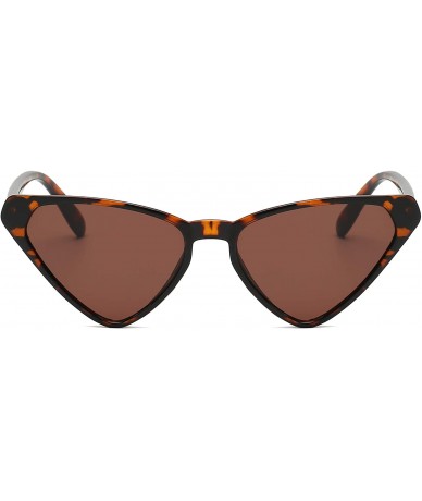 Cat Eye Women High Pointed Cat Eye Fashion Sunglasses - Tortoise - CQ19254E0E8 $9.62