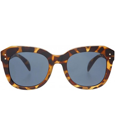 Oversized Sweet Peach Designer Fashion Oversized Womens Sunglasses - Tortoise - CO194RS6GUN $82.49