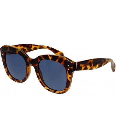 Oversized Sweet Peach Designer Fashion Oversized Womens Sunglasses - Tortoise - CO194RS6GUN $78.82