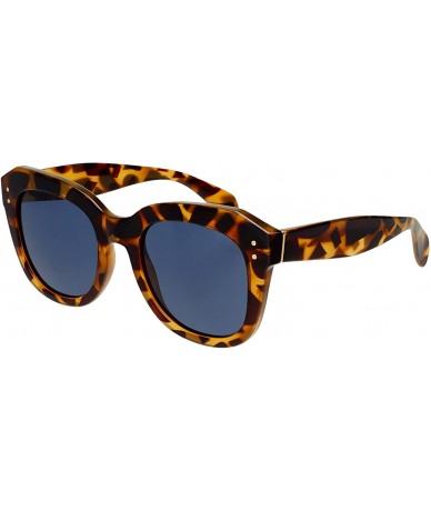 Oversized Sweet Peach Designer Fashion Oversized Womens Sunglasses - Tortoise - CO194RS6GUN $32.99