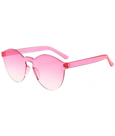 Round Unisex Trend Sunglasses Summer Flat Light Round Sunglasses Retro Vintage Sunglasses Eyeglasses (O) - O - CQ197KXX35N $6.78
