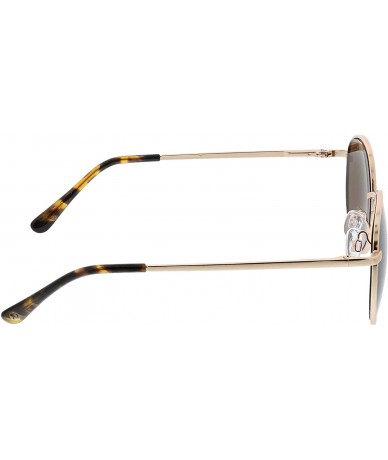 Round The Good Life Round Hideaway Bifocal Sunglasses- Gold/Tortoise- 49 mm + 1 - CH18X006952 $18.03