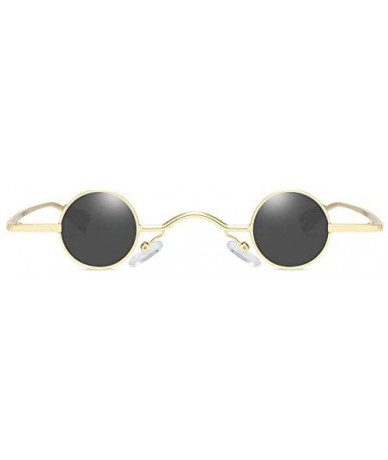 Rectangular Fashion Round Shape Sunglasses Man Women Hip Hop Sunglasses Shades Glasses Vintage Retro Sunglasses - CG199UU55E7...