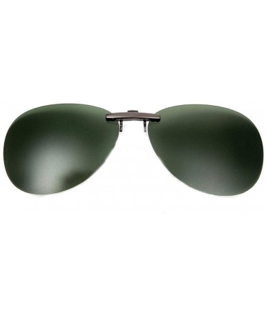 Goggle Hot Sell Mens Womens Polarized Clip Sunglasses Driving Night Vision Anti UVA Clips Riding - Green - CX197Y7IC8O $31.73