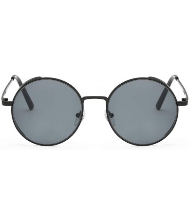 Sport Women Men Fashion Rounded Metal Frame Brand Classic Sunglasses - A - C7180QR85ZZ $10.41
