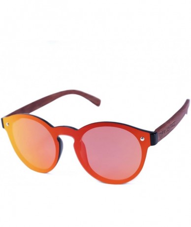 Round Round wood sunglasses - Red - CC18G76X04R $27.57