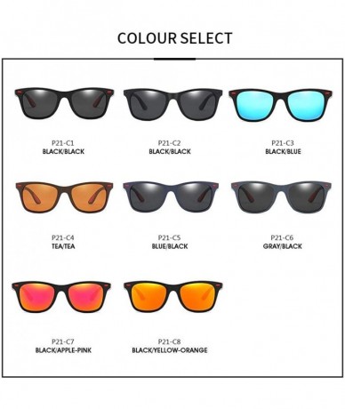 Oversized Polarized Sunglasses Men Women Driver Shades Male Vintage Sun C2 - C5 - C618YLZ279W $7.59