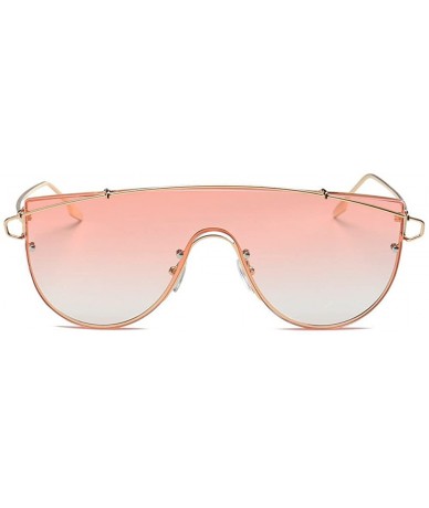 Rectangular Stylish Sunglasses for Men Women 100% UV protectionPolarized Sunglasses - Pink - CG18S0T4HYX $20.71