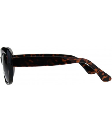 Rectangular Vintage Fashion Womens Sunglasses Classy Rectangular Frame UV 400 - Tortoise (Brown) - CL180Q0KAUC $11.44