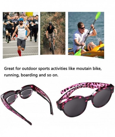 Oversized Polarized Oversized Fit over Sunglasses Over Prescription Glasses with Cat Eye Frame for Women&Men - CT18Q933YA4 $2...